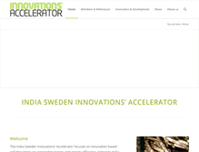 Tablet Screenshot of innovationsaccelerator.com